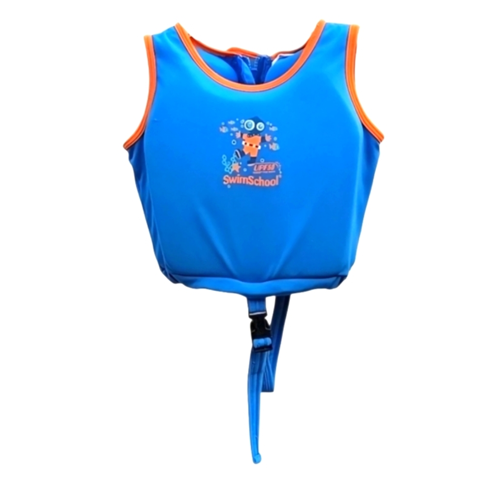 SwimSchool Swim Trainer Vest, Flex-Form, Adjustable Safety Strap, Easy on/off